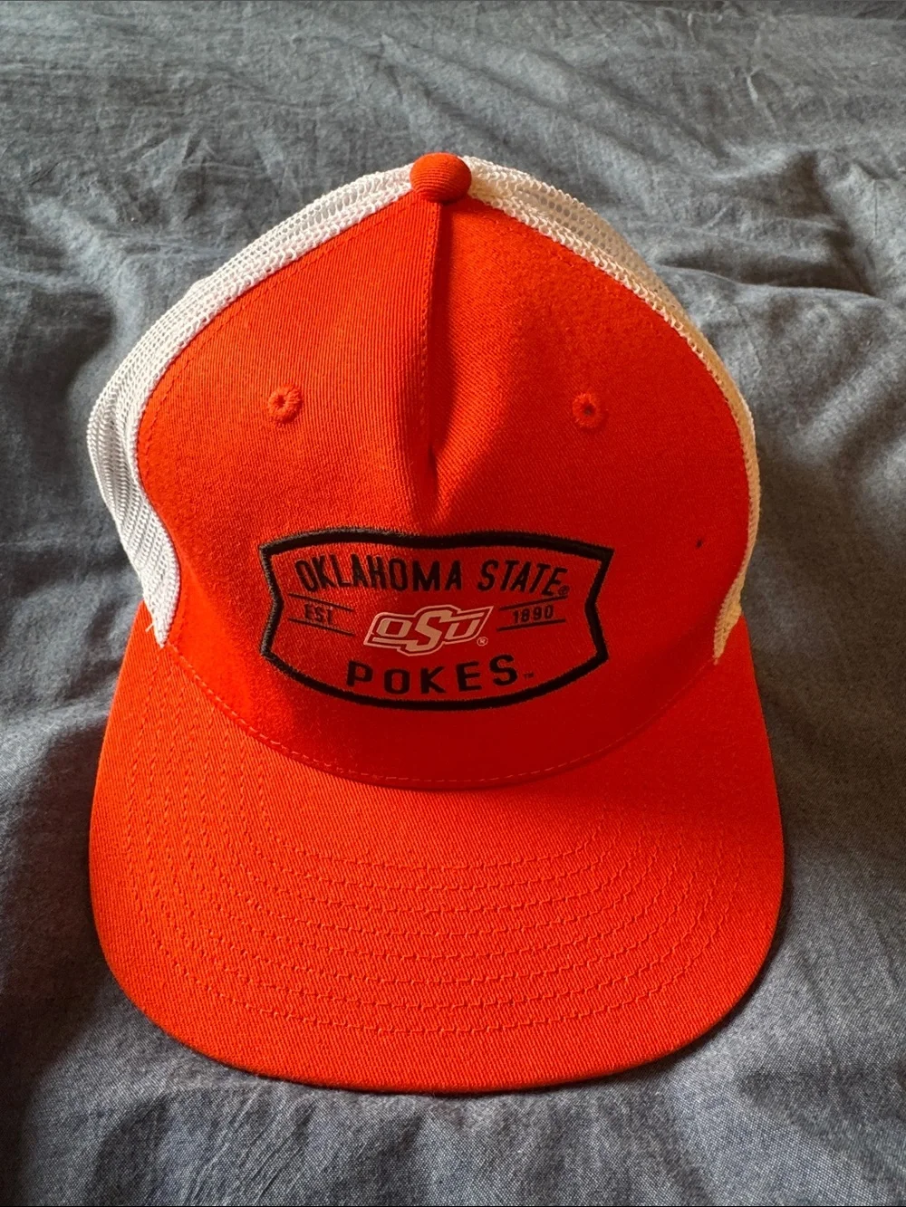 Oklahoma State OSU Pokes Orange Trucker Hat
